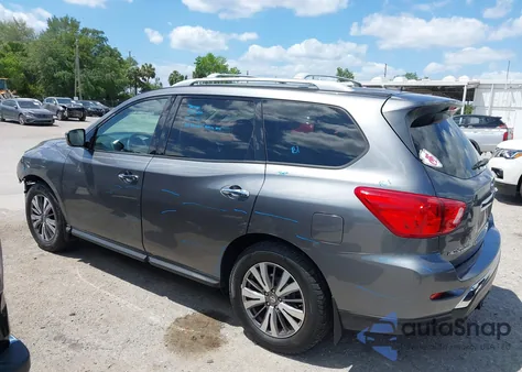 2018 Nissan Pathfinder S из США, поврежденный, VIN 5N1DR2MN5JC657803